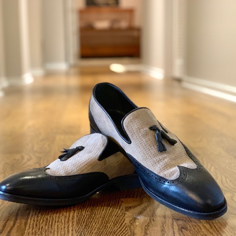 TORENTO Wingtip Loafer Tassel. Size 12 Men